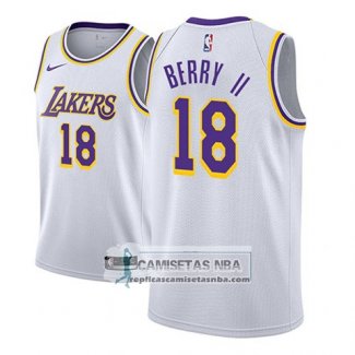 Camiseta Lakers Joel Berry Ii Association 2018-19 Blanco