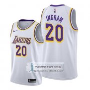 Camiseta Los Angeles Lakers Andre Ingram Association Blanco