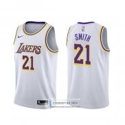 Camiseta Los Angeles Lakers J.r. Smith Association 2020 Blanco