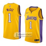 Camiseta Los Angeles Lakers Javale Mcgee Icon 2018 Amarillo