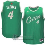 Camiseta Navidad Celtics Thomas 2015 Verde