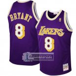 Camiseta Nino Lakers Kobe Bryant Retro Violeta