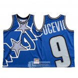 Camiseta Orlando Magic Nikola Vucevic Mitchell & Ness Big Face Azul