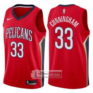 Camiseta Pelicans Dante Cunningham Statement 2017-18 Rojo