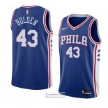 Camiseta Philadelphia 76ers Jonah Bolden Icon 2017-18 Azul