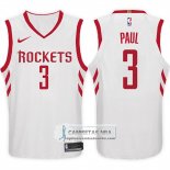Camiseta Rockets Chris Paul 2017-18 Blanco