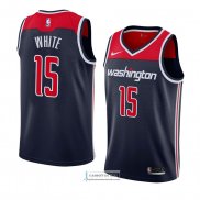 Camiseta Washington Wizards Okaro White Statement 2018 Negro