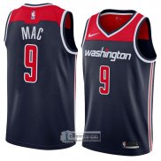 Camiseta Washington Wizards Sheldon Mac Statement 2018 Negro