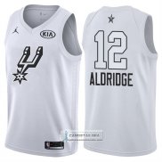 Camiseta All Star 2018 Spurs Lamarcus Aldridge Blanco