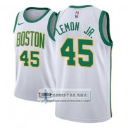 Camiseta Celtics Walter Lemon Jr. Ciudad 2018-19 Blanco