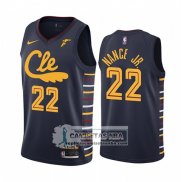 Camiseta Cleveland Cavaliers Larry Nance Jr. Ciudad Azul