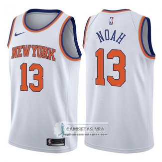 Camiseta Knicks Joakim Noah Association 2017-18 Blanco