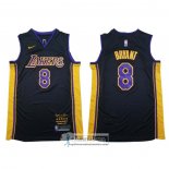 Camiseta Los Angeles Lakers Kobe Bryant Retirement 2018 Negro