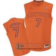 Camiseta Navidad Knicks Anthony 2012 Naranja