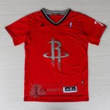 Camiseta Navidad Rockets Lin 2013 Rojo