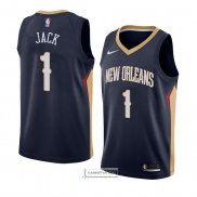 Camiseta New Orleans Pelicans Jarrett Jack Icon 2018 Azul