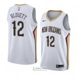 Camiseta New Orleans Pelicans Trevon Bluiett Association 2018 Bl