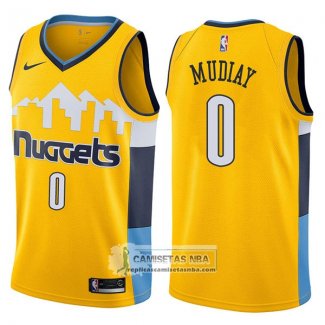 Camiseta Nuggets Emmanuel Mudiay Statement 2017-18 Amarillo