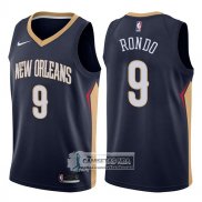 Camiseta Pelicans Rajon Rondo Icon 2017-18 Azul