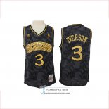 Camiseta Philadelphia 76ers Allen Iverson Hardwood Classics Negro