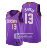 Camiseta Phoenix Suns Cameron Johnson Ciudad 2018-19 Violeta