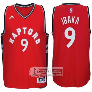 Camiseta Raptors 2016-17 Ibaka Rojo