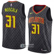 Camiseta Atlanta Hawks Mike Muscala Icon 2018-19 Negro