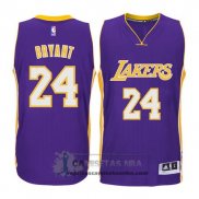 Camiseta Autentico Lakers Bryant Purpura