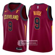 Camiseta Cavaliers Dwyane Wade 2017-18 Rojo