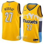 Camiseta Denver Nuggets Jamal Murray Statement 2018 Amarillo