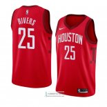 Camiseta Houston Rockets Austin Rivers Earned 2018-19 Rojo
