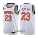 Camiseta Knicks Trey Burke Association 2017-18 Blanco
