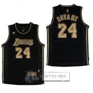 Camiseta Lakers Bryant Negro