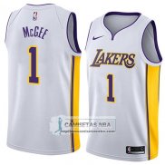 Camiseta Los Angeles Lakers Javale Mcgee Association 2018 Blanco