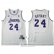 Camiseta Los Angeles Lakers Kobe Bryant Blanco