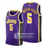 Camiseta Los Angeles Lakers Talen Horton Tucker Statement 2019-20 Violeta