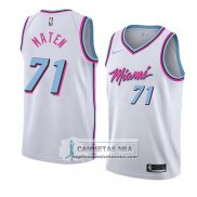 Camiseta Miami Heat Yante Maten Ciudad 2018 Blanco