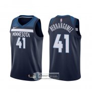 Camiseta Minnesota Timberwolves Juancho Hernangomez Icon 2019-20 Azul