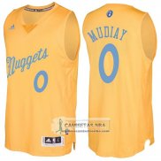 Camiseta Navidad Nuggets Emmanuel Mudiay 2016 Dolado