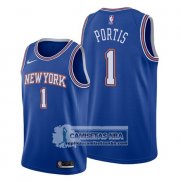 Camiseta New York Knicks Bobby Portis Statement Azul