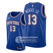 Camiseta New York Knicks Marcus Morris Sr. Statement Azul
