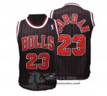 Camiseta Nino Bulls Jordan Negro