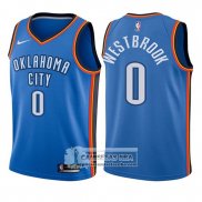 Camiseta Nino Thunder Russell Westbrook Icon 2017-18 Azul