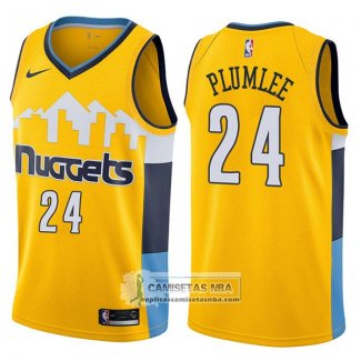 Camiseta Nuggets Mason Plumlee Statement 2017-18 Amarillo