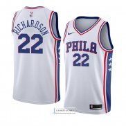 Camiseta Philadelphia 76ers Malachi Richardson Association 2018