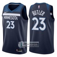 Camiseta Timberwolves Jimmy Butler 2017-18 Azul