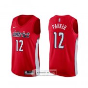 Camiseta Washington Wizards Jabari Parker Earned Rojo