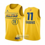 Camiseta All Star 2021 Indiana Pacers Domantas Sabonis Oro