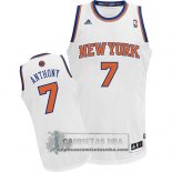 Camiseta Autentico Knicks Anthony Blanco