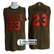 Camiseta Bulls Michael Jordan Nike Verde